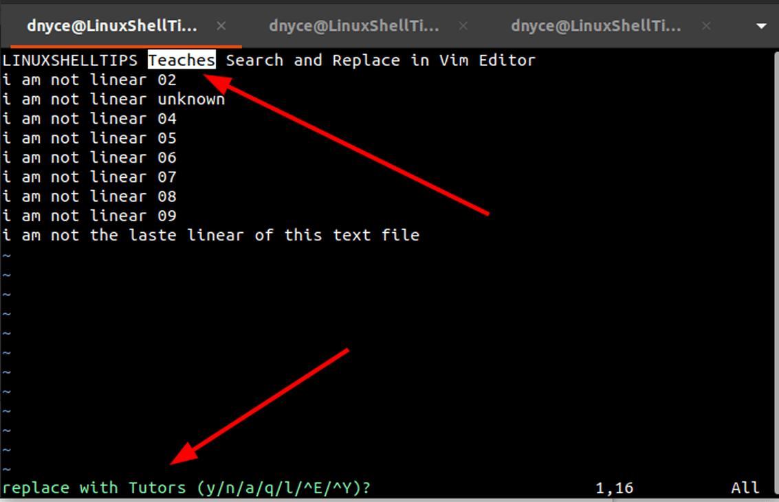 Search and Replace Case Insensitive in Vim