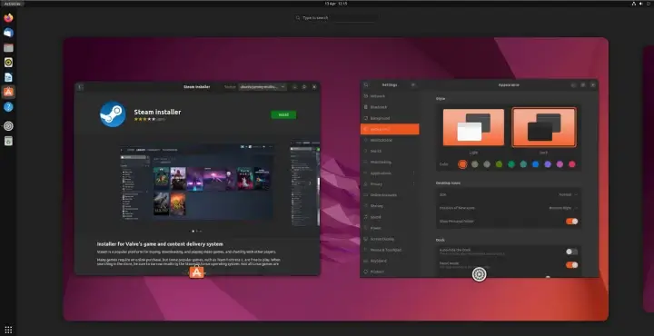 Ubuntu 22.04 Gnome