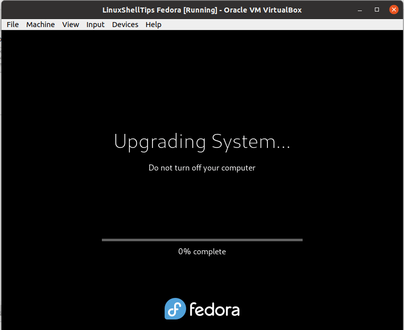 Upgrading Fedora System