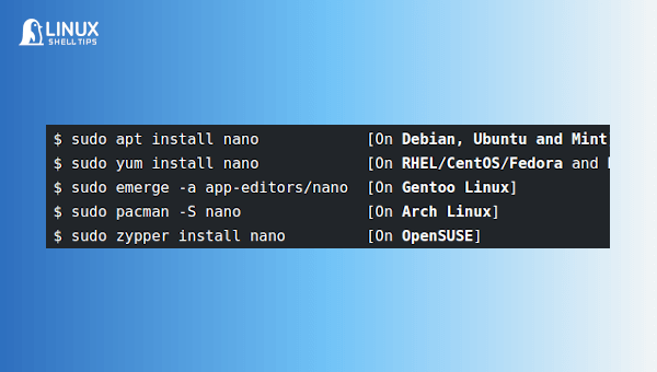 Getting Started With Nano Text Editor [Beginner’s Guide]