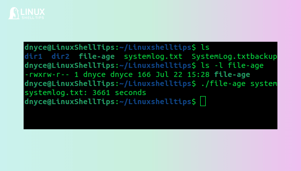 How to Check a File’s Age and Modification Time in Linux