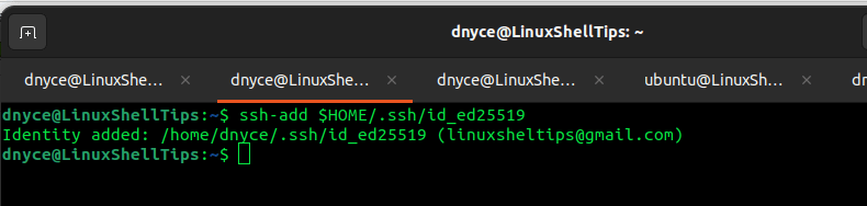 Add ed25519 SSH Key