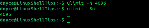 Change Linux Soft Limit