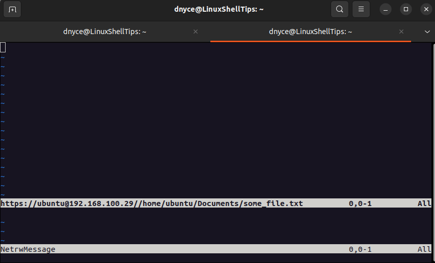 Edit Files Using Http in Linux