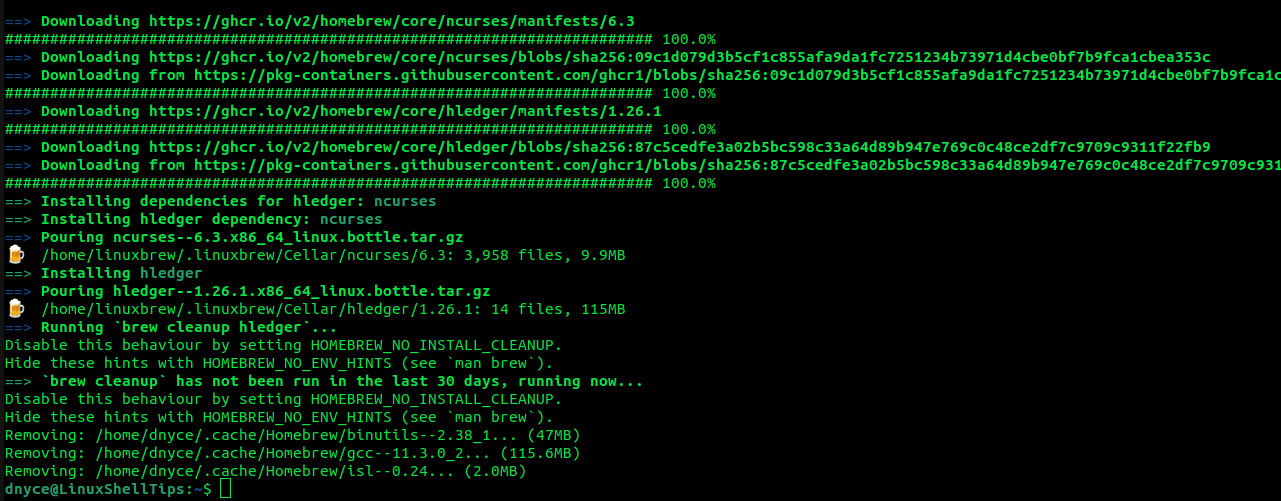 Install Hledger in Linux