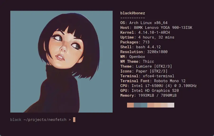 Neofetch - Linux Information Tool