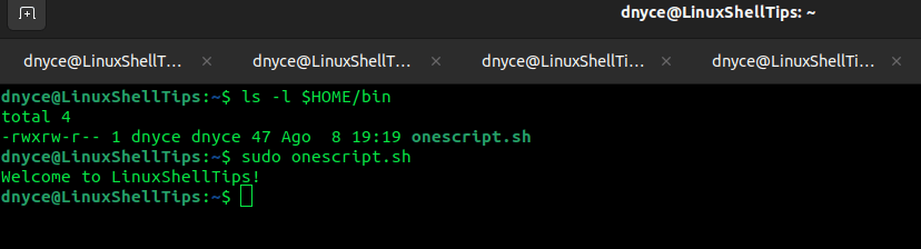 Run Script Using Sudo in Linux