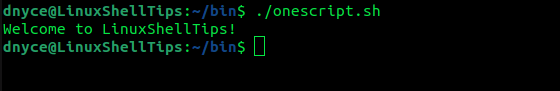 Run Shell Script in Linux