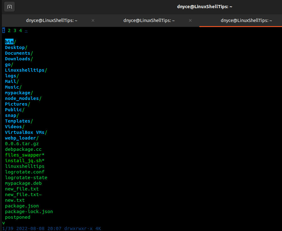 nnn - Linux Terminal File Manager