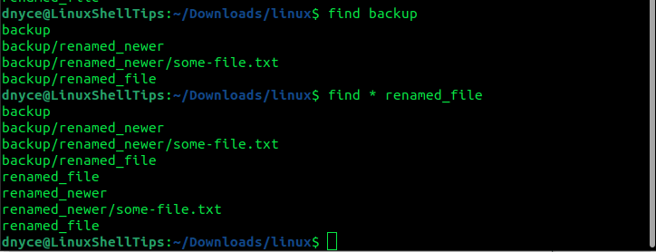 Find Files in Linux