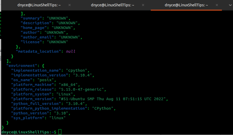 Python Package Manager PIP Cheat Sheet for Linux