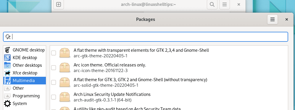 GNOME PackageKit