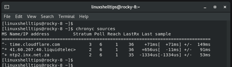 Verify Time Synchronization