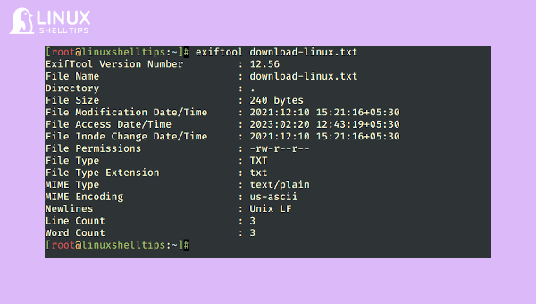 ExifTool - Read, Write and Edit Metadata Multimedia