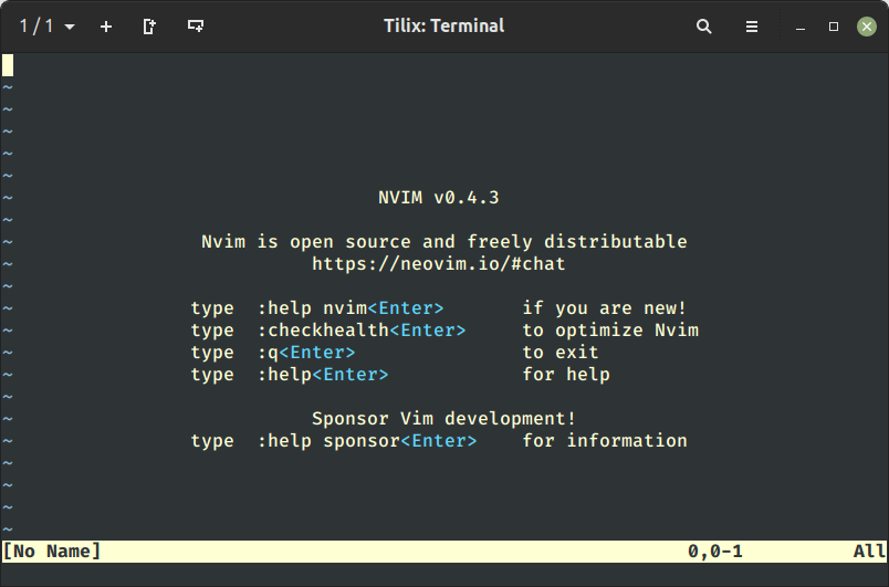 NeoVim - Modern Fork of Vim Editor