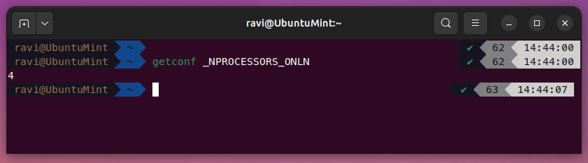 Find Number of Ubuntu CPUs