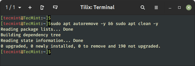 Remove Unused Dependencies in Ubuntu