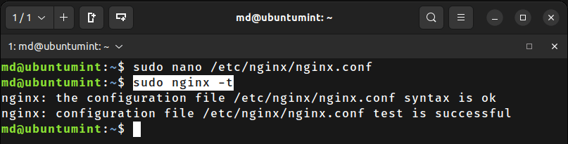 Check Nginx Configuration