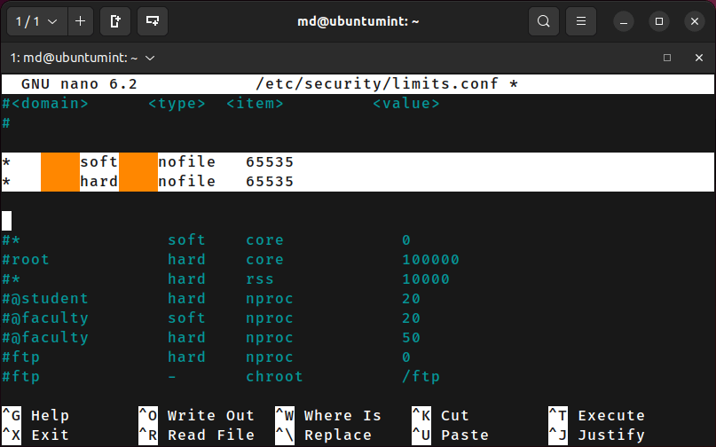 Increase File Descriptor Limits