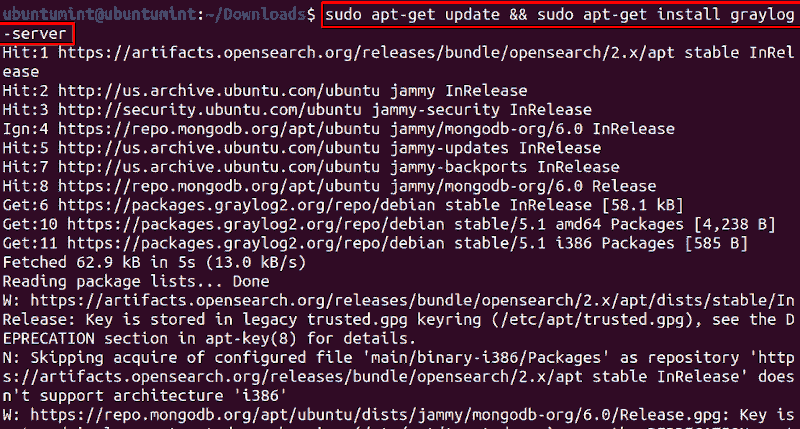 Install Graylog in Ubuntu