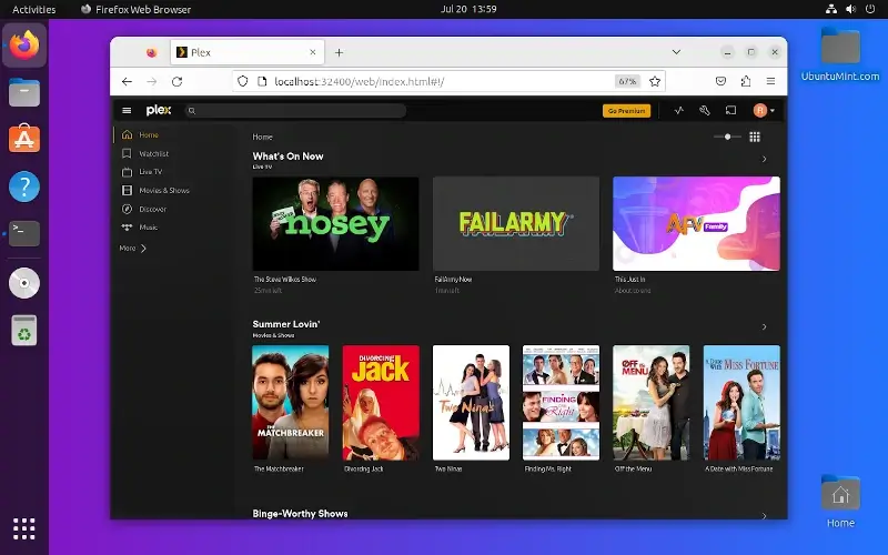 Install Plex in Ubuntu