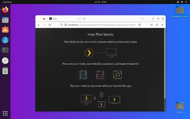 Plex Server Setup