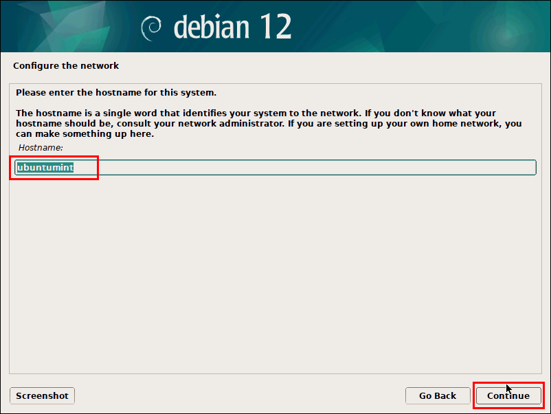 Set System Hostname