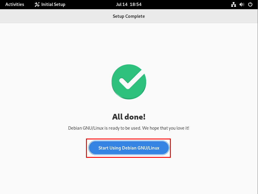 Start Using Debian