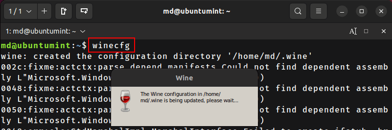 Configure Wine on Ubuntu