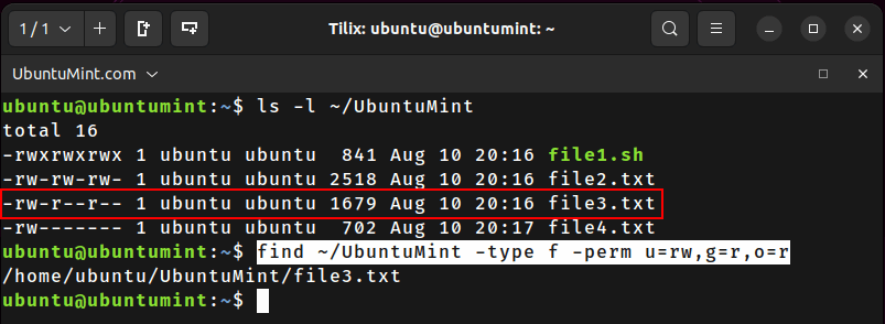 Find Files with Symbolic Permissions