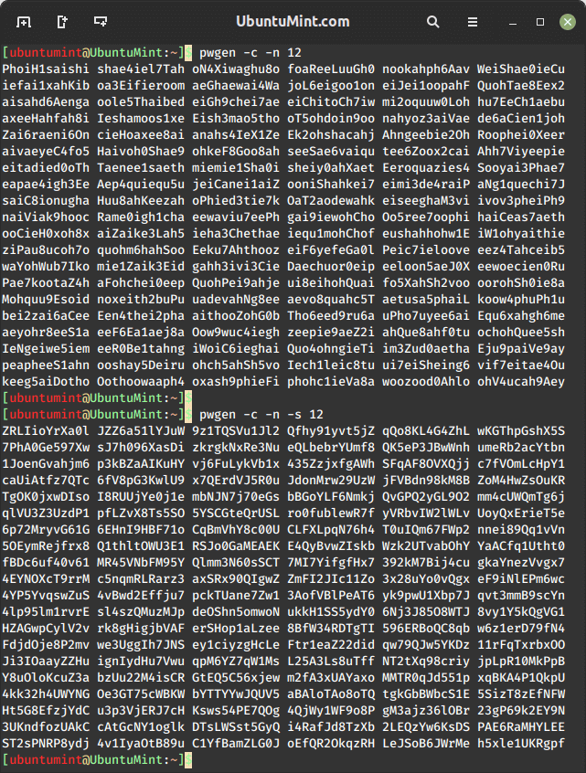 Generate Random Passwords in Linux