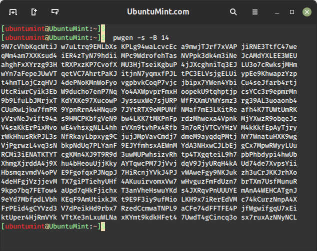 Generate Secure Passwords in Linux