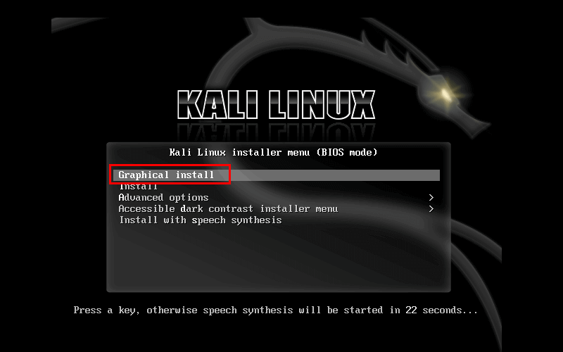 Install Kali Linux