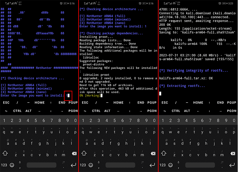 Install Kali NetHunter in Android