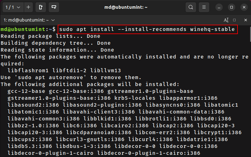 Install Wine on Ubuntu