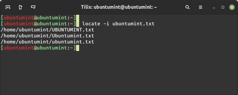 Locate Files by Ignoring Case Sensitivity