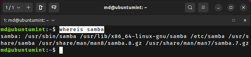 Verifying Samba Installation